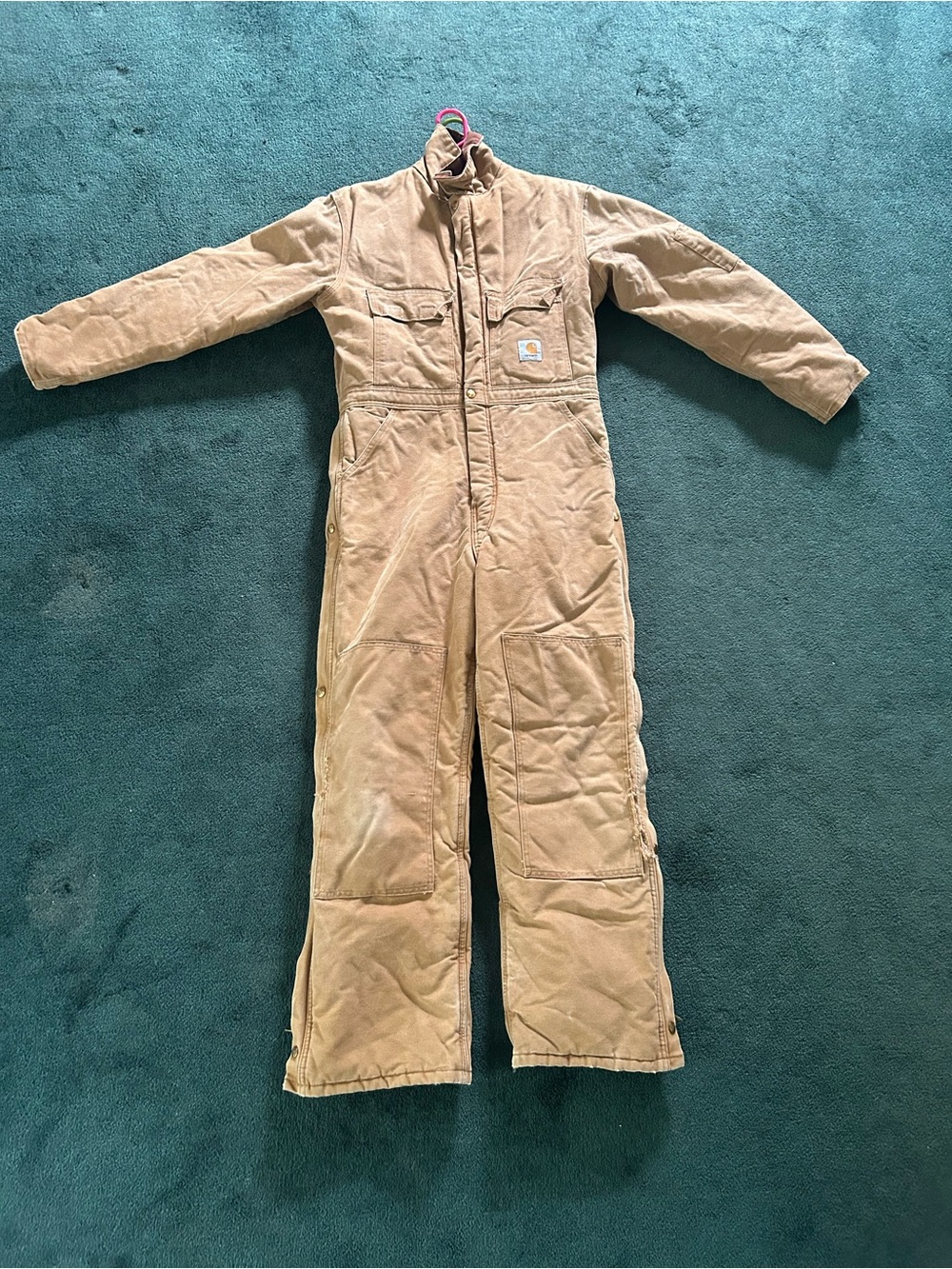 Carhartt Tan Insulated One-Piece Work Coverall. Make me an offer!!!